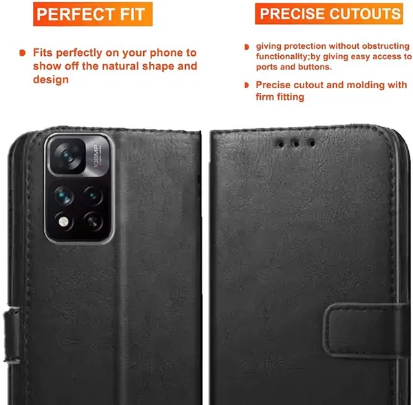 Black_Artificial_Leather_Mi_11i_Back_Cover