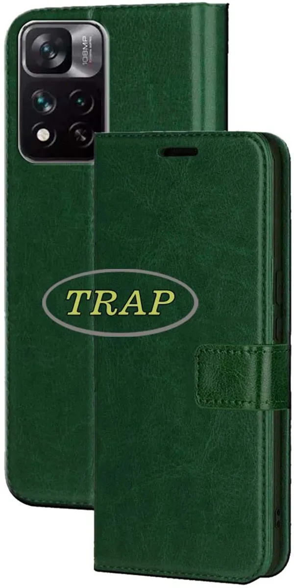Green_Artificial_Leather_Mi_11i_Back_Cover