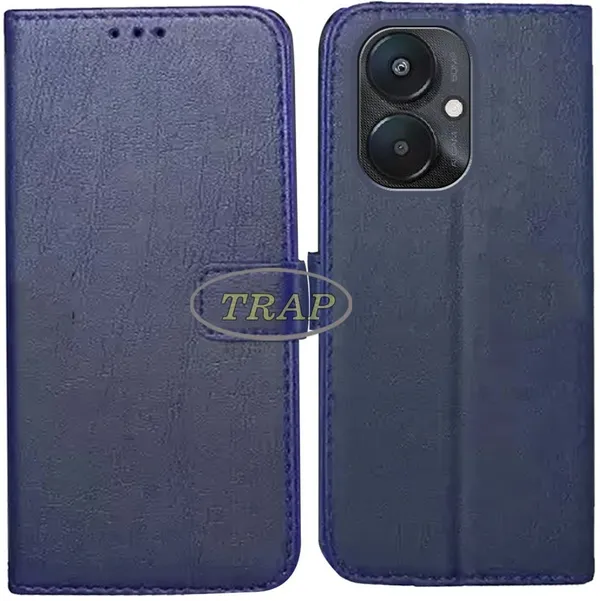 Blue_Artificial_Leather_Mi_13C_5G_Back_Cover