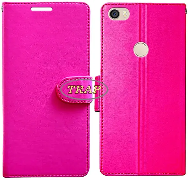 Pink_Artificial_Leather_Mi_Max_Back_Cover