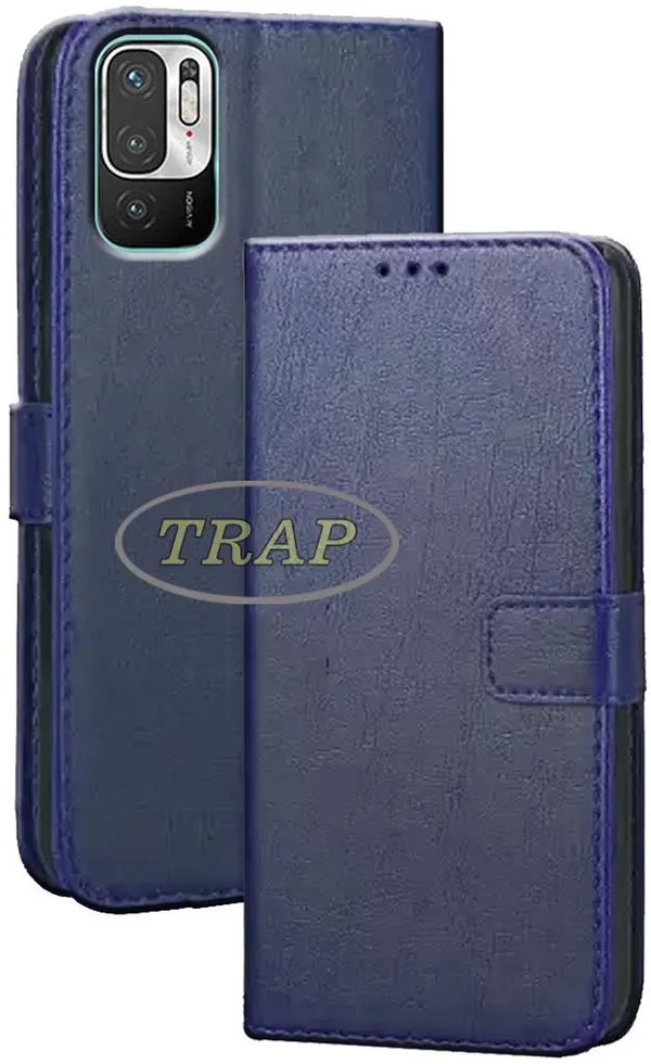 Blue_Artificial_Leather_Mi_Note_10T_5G_Back_Cover