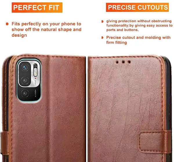 Brown_Artificial_Leather_Mi_Note_10T_5G_Back_Cover