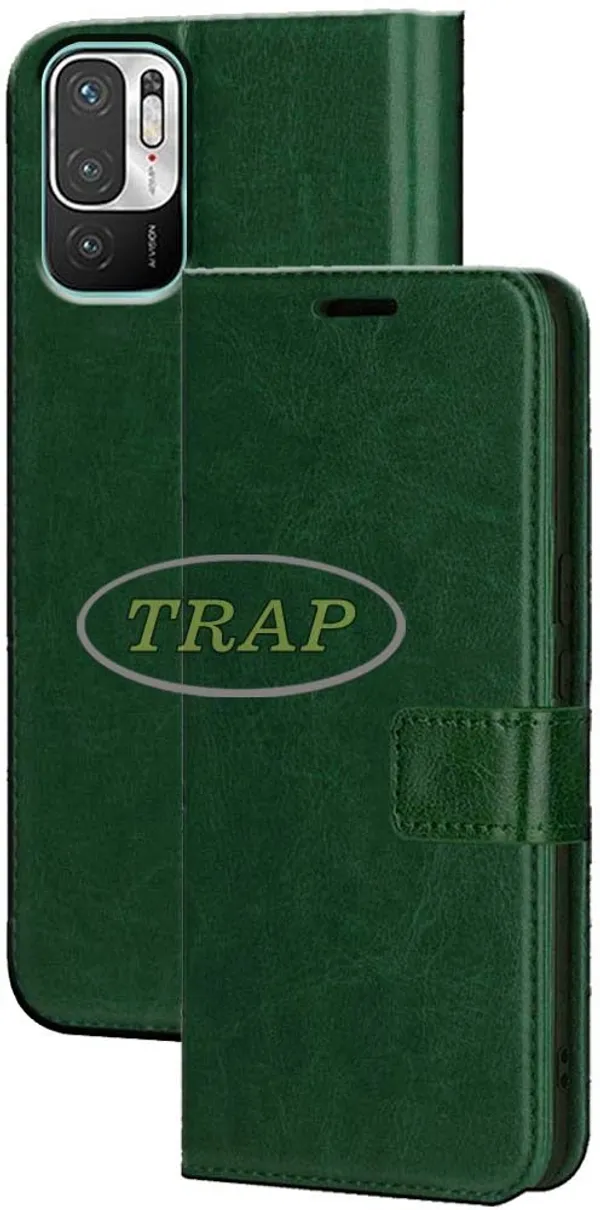 Green_Artificial_Leather_Mi_Note_10T_5G_Back_Cover