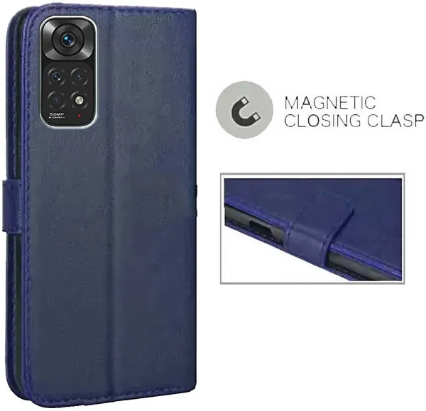 Blue_Artificial_Leather_Mi_Note_11_Back_Cover