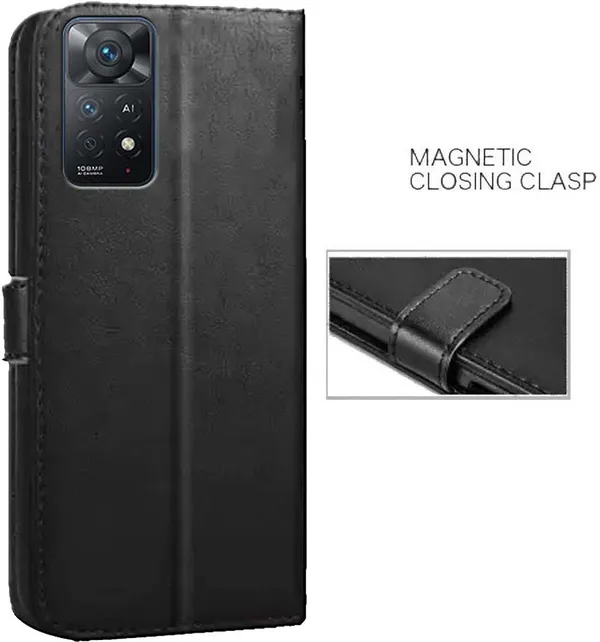 Black_Artificial_Leather_Mi_Note_11_Pro_5G_Back_Cover