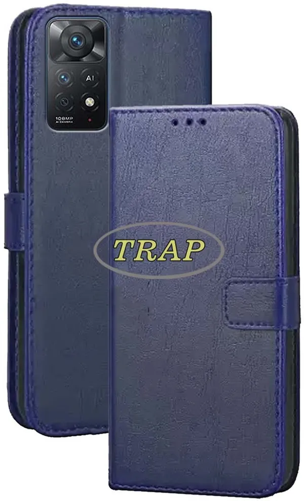 Blue_Artificial_Leather_Mi_Note_11_Pro_5G_Back_Cover