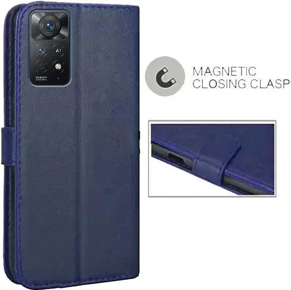 Blue_Artificial_Leather_Mi_Note_11_Pro_5G_Back_Cover