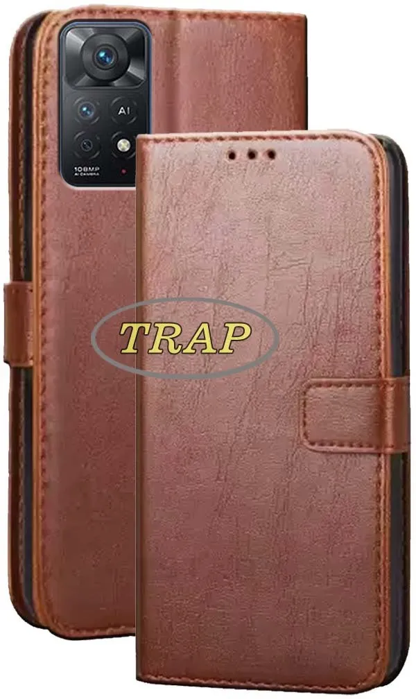 Brown_Artificial_Leather_Mi_Note_11_Pro_5G_Back_Cover