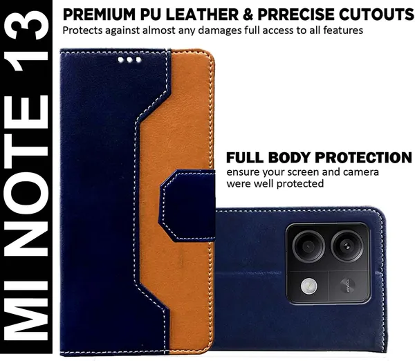 Multicolor_Artificial_Leather_Mi_Note_13_Back_Cover