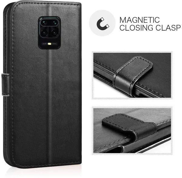 Black_Leather_Poco_M2_Pro&Mi_Redmi_Note_9_Pro&Mi_Redmi_Note_9_Pro_Max_Flip_Cover