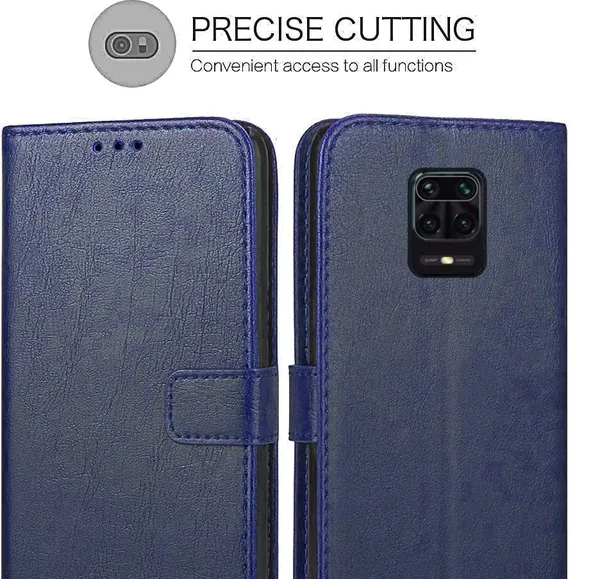 Blue_Leather_Poco_M2_Pro&Mi_Redmi_Note_9_Pro&Mi_Redmi_Note_9_Pro_Max_Flip_Cover
