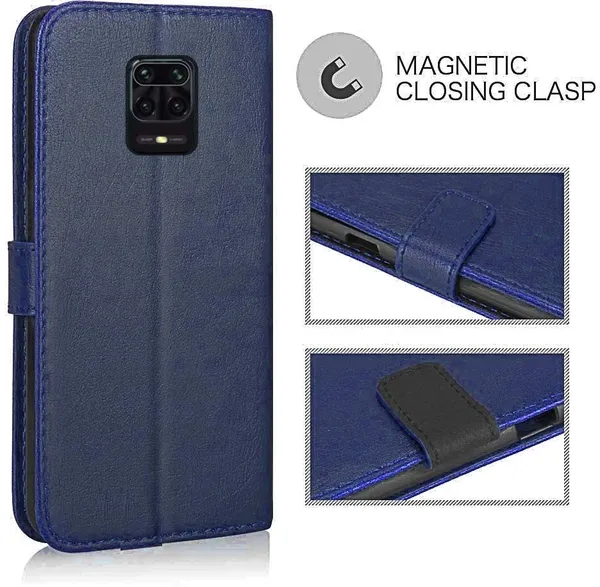 Blue_Leather_Poco_M2_Pro&Mi_Redmi_Note_9_Pro&Mi_Redmi_Note_9_Pro_Max_Flip_Cover