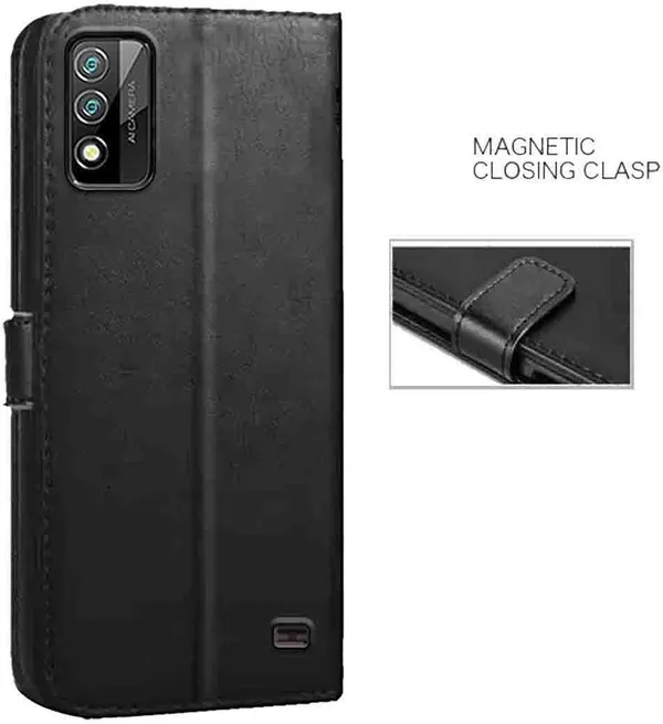 Black_Artificial_Leather_Micromax_IN_2C_Back_Cover