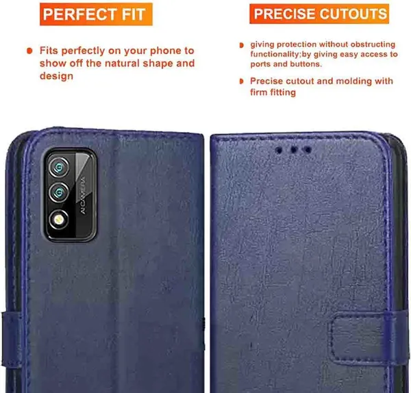 Blue_Artificial_Leather_Micromax_IN_2C_Back_Cover