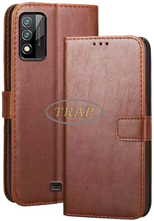 Brown_Artificial_Leather_Micromax_IN_2C_Back_Cover