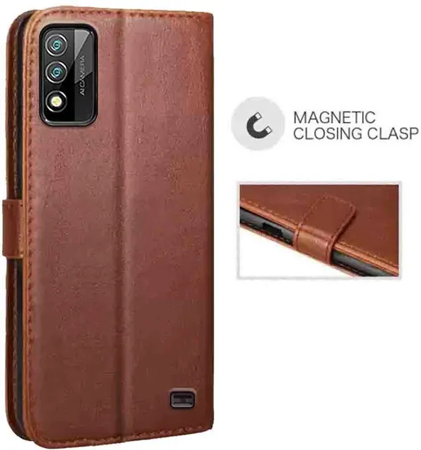 Brown_Artificial_Leather_Micromax_IN_2C_Back_Cover