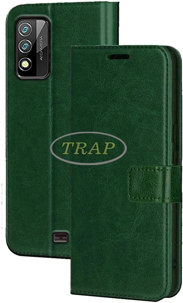 Green_Artificial_Leather_Micromax_IN_2C_Back_Cover