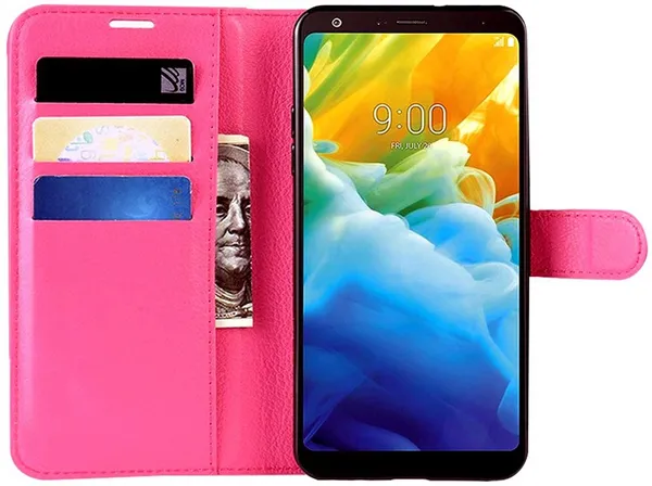 Pink_Artificial_Leather_Micromax_IN_2C_Back_Cover