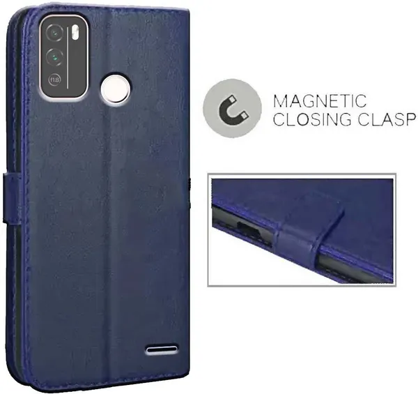 Blue_Artificial_Leather_Micromax_IN_1B_Back_Cover