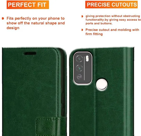 Green_Artificial_Leather_Micromax_IN_1B_Back_Cover