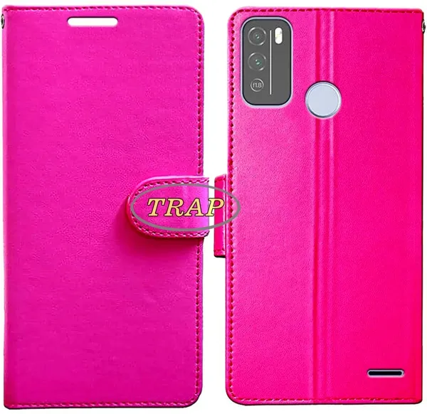 Pink_Artificial_Leather_Micromax_IN_1B_Back_Cover