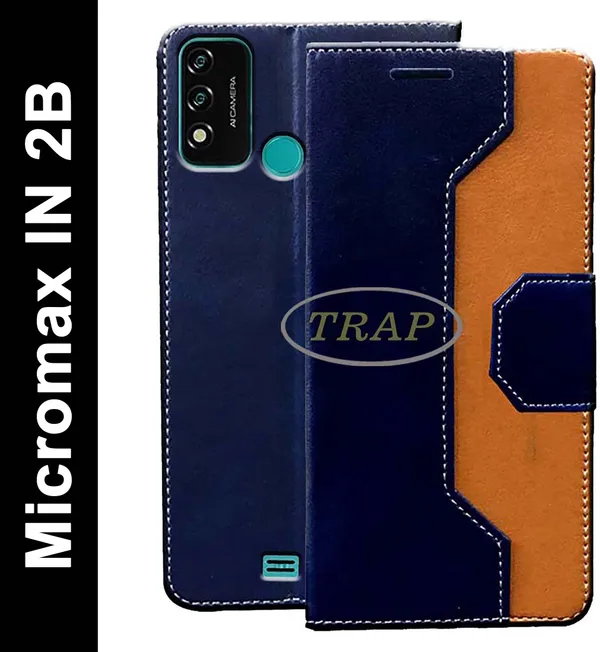 Multicolor_Artificial_Leather_Micromax_IN_2B_Back_Cover
