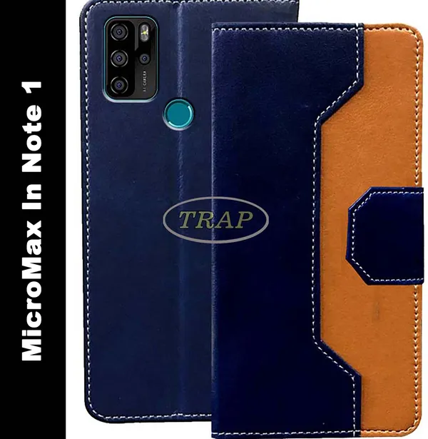 Multicolor_Artificial_Leather_Micromax_In_note_1_Flip_Cover