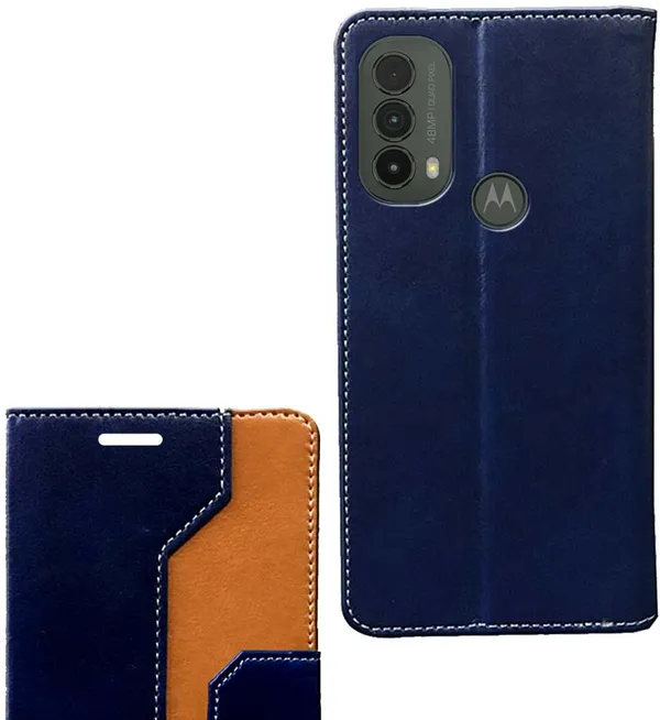 Multicolor_Artificial_Leather_Moto_E40_Back_Cover