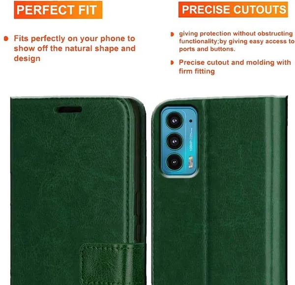 Green_Artificial_Leather_Moto_Edge_20_5G_Back_Cover