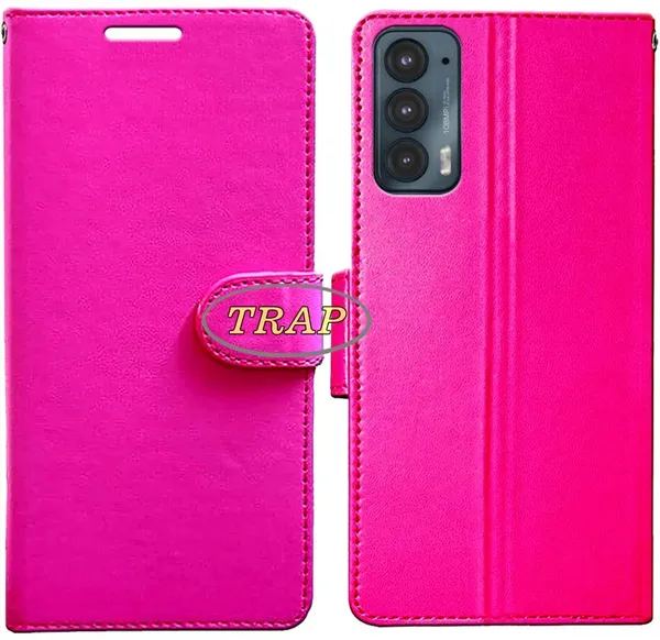 Pink_Artificial_Leather_Moto_Edge_20_5G_Back_Cover