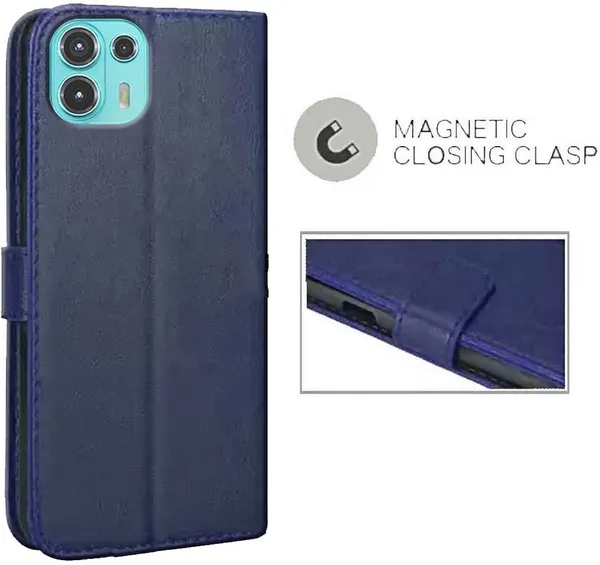 Blue_Artificial_Leather_Moto_Edge_20_Fusion_Back_Cover