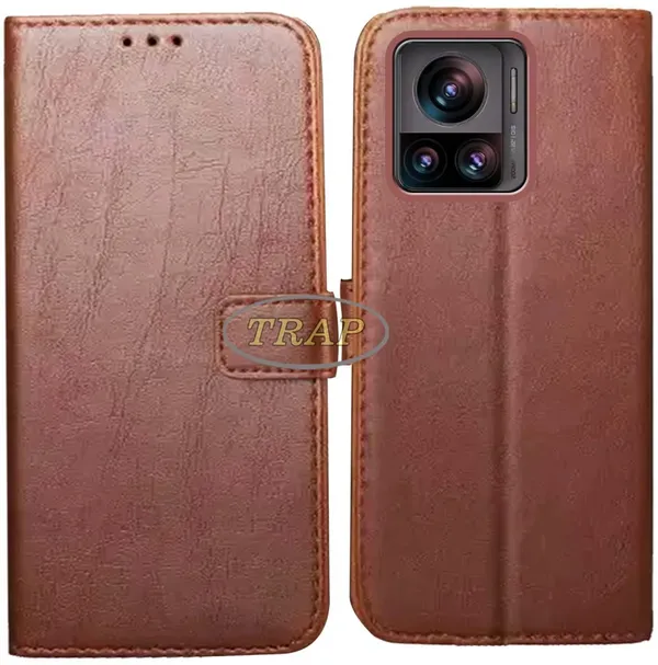 Brown_Artificial_Leather_Moto_Edge_30_Ultra_Back_Cover