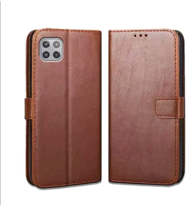 Brown_Leather_Motorola_Moto_G_5G_Flip_Cover
