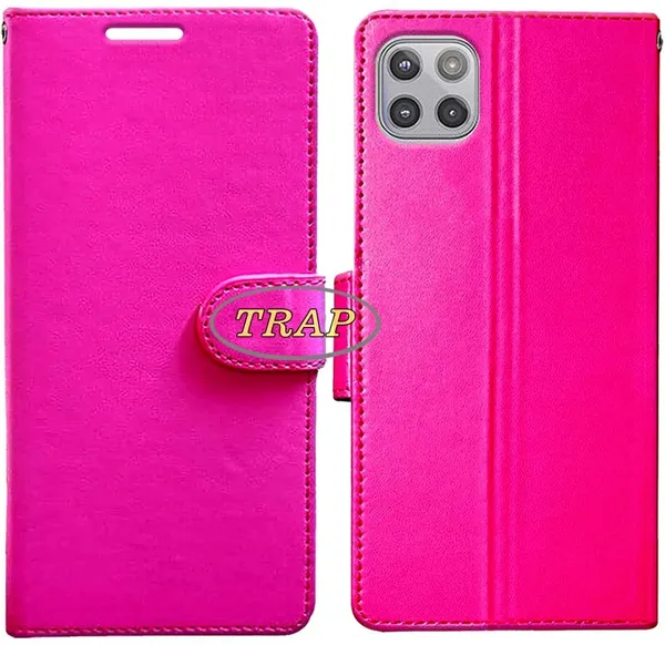 Pink_Artificial_Leather_Moto_G_5G_Back_Cover
