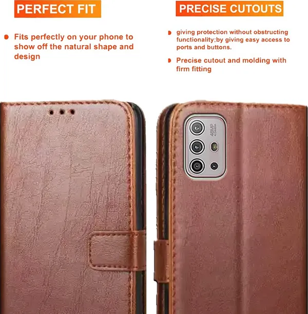 Brown_Artificial_Leather_Moto_G10_Flip_Cover