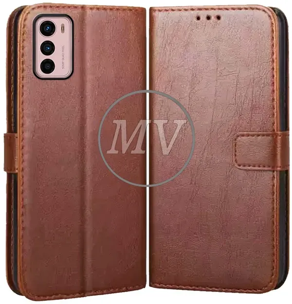Brown_Artificial_Leather_Moto_G42_Back_Cover