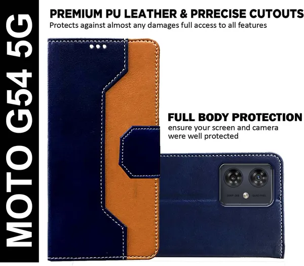 Multicolor_Artificial_Leather_Moto_G54_5G_Back_Cover