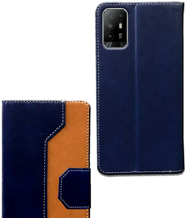Multicolor_Artificial_Leather_Oppo_F19_Pro_Plus_Flip_Cover