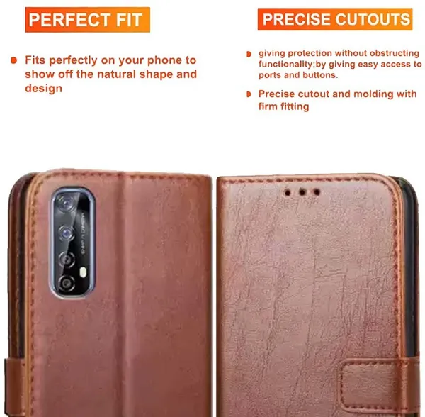 Brown_Artificial_Leather_Narzo_30_4G_Back_Cover
