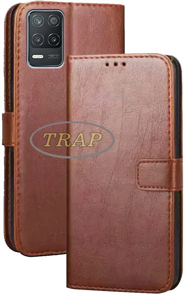 Brown_Artificial_Leather_Narzo_30_5G_Back_Cover