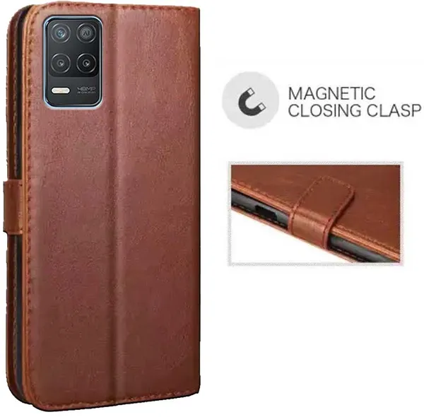 Brown_Artificial_Leather_Narzo_30_5G_Back_Cover