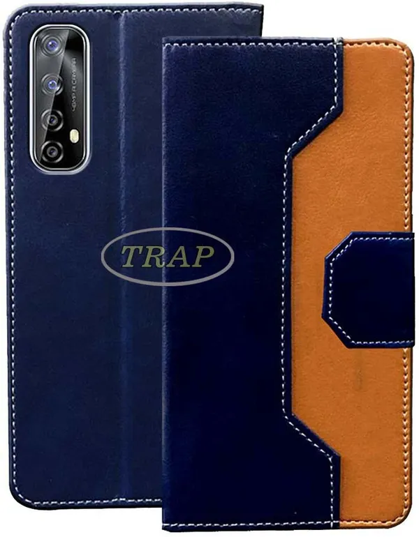 Multicolor_Artificial_Leather_Narzo_30_Pro_Flip_Cover