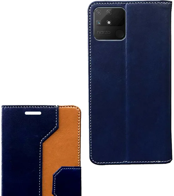 Multicolor_Artificial_Leather_Narzo_50A_Back_Cover