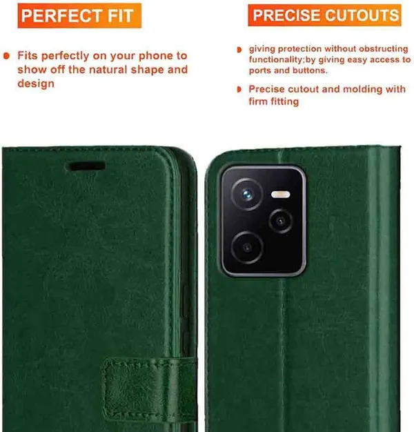Green_Artificial_Leather_Narzo_50A_Prime_Back_Cover