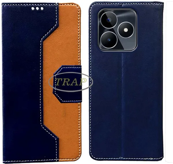 Multicolor_Artificial_Leather_Realme_Narzo_N53_Back_Cover