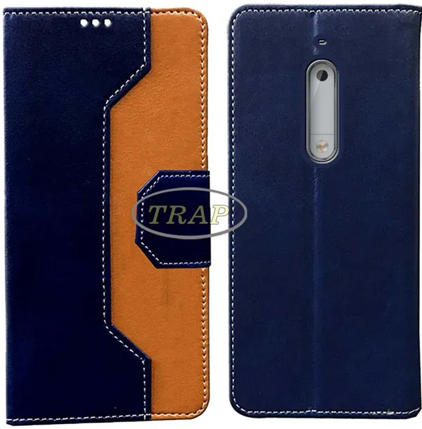 Multicolor_Artificial_Leather_Nokia_5_Back_Cover