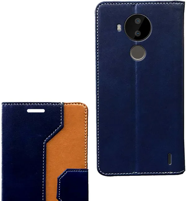 Multicolor_Artificial_Leather_Nokia_C30_Back_Cover