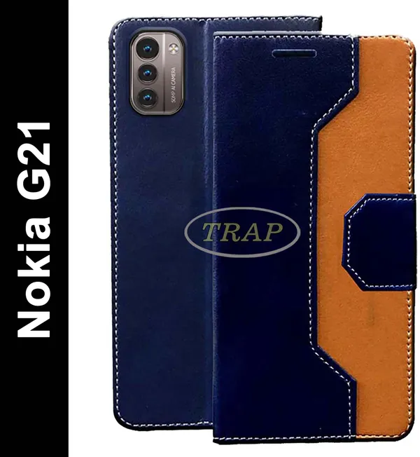 Multicolor_Artificial_Leather_Nokia_G21_Back_Cover