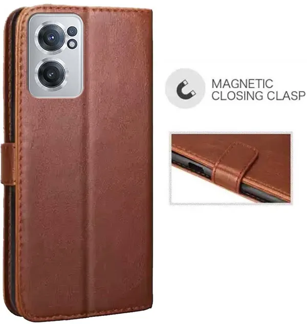Brown_Artificial_Leather_OnePlus_Nord_CE_2_Back_Cover