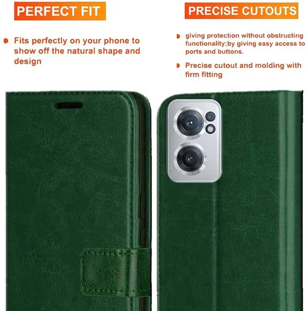 Green_Artificial_Leather_OnePlus_Nord_CE_2_Back_Cover